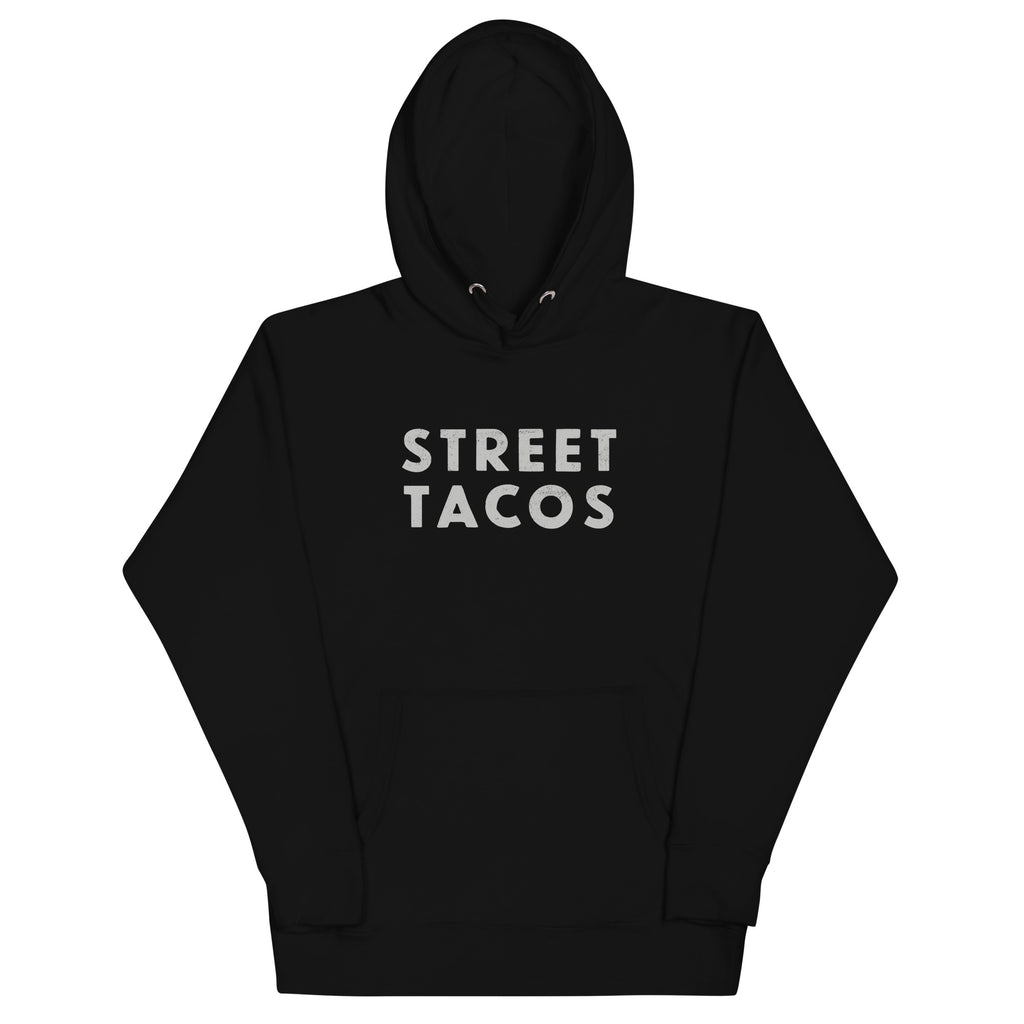 Street Tacos vintage graphic, printed on a SodaPop Cool hoodie.