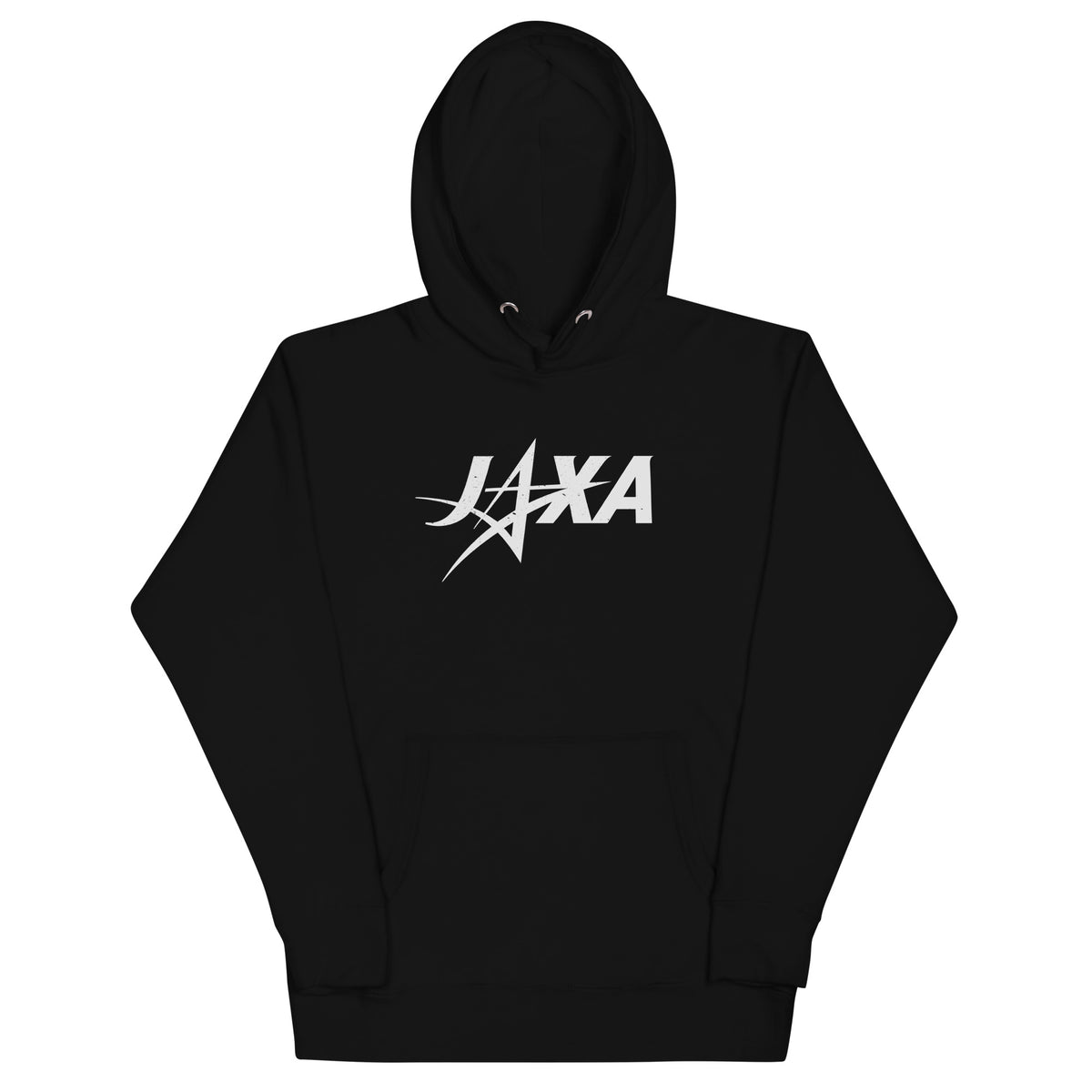 Japan Aerospace Exploration Agency (JAXA) vintage graphic, printed on a SodaPop Cool hoodie.