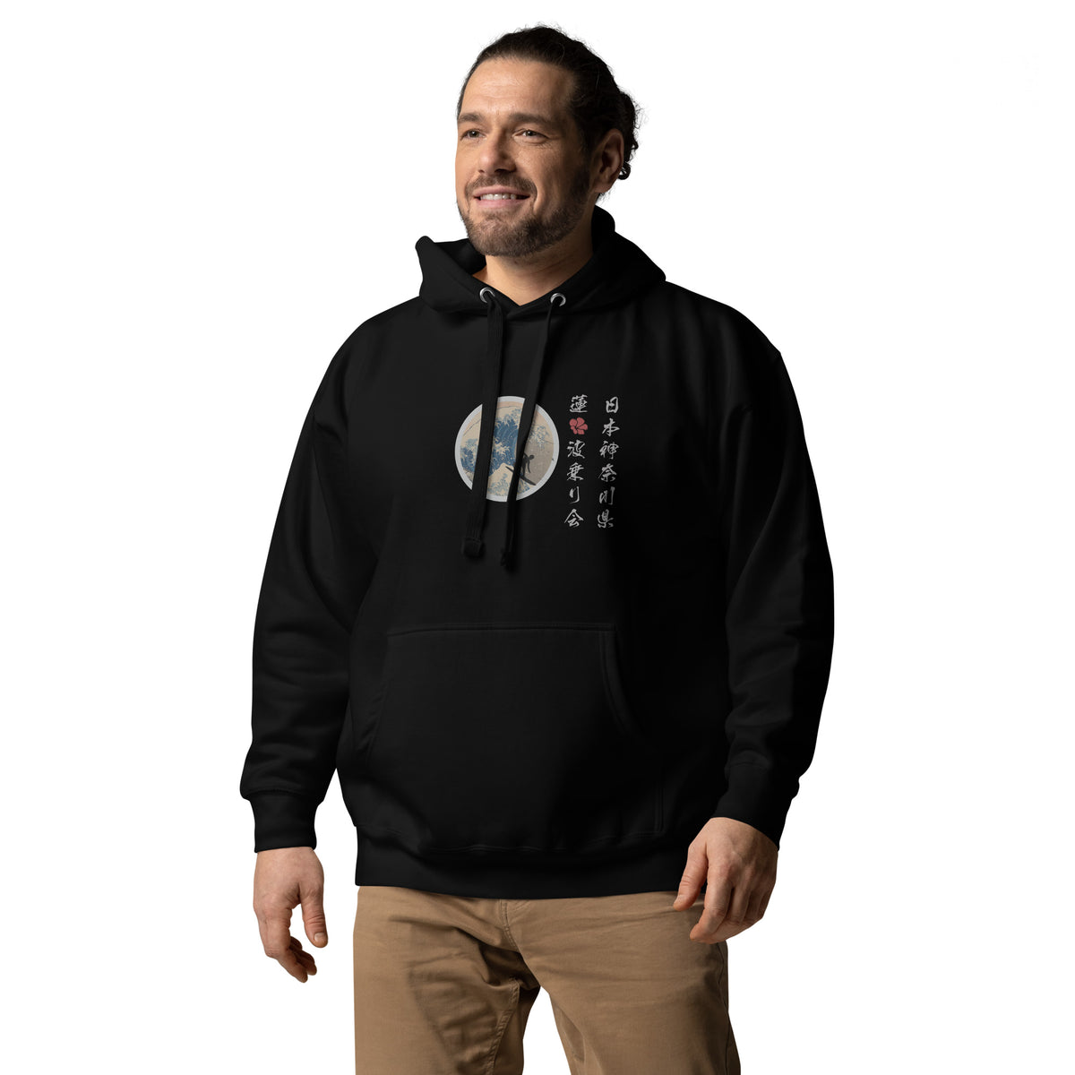 Lotus Surf Club Japan vintage graphic, printed on a SodaPop Cool hoodie.