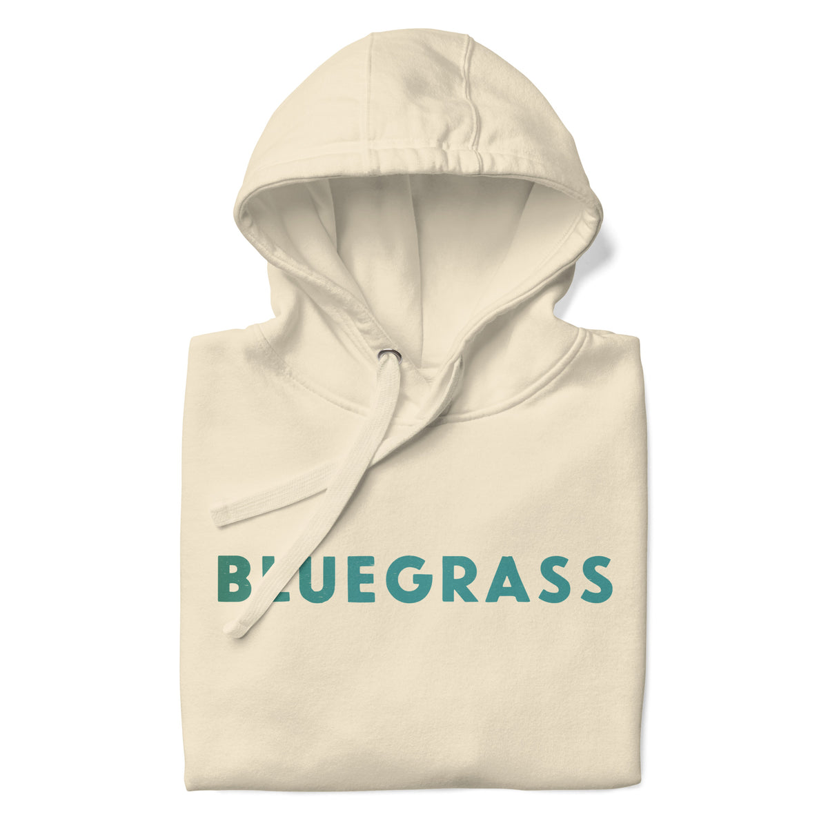 Bluegrass vintage graphic, printed on a SodaPop Cool hoodie.