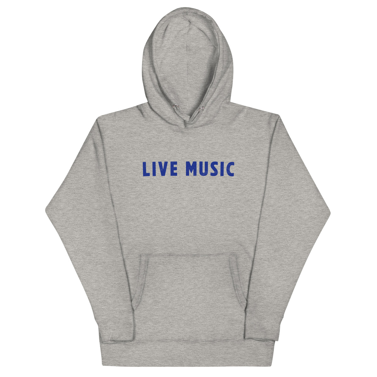 Live Music vintage graphic, printed on a SodaPop Cool hoodie.