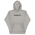 Robots vintage graphic, printed on a SodaPop Cool hoodie.