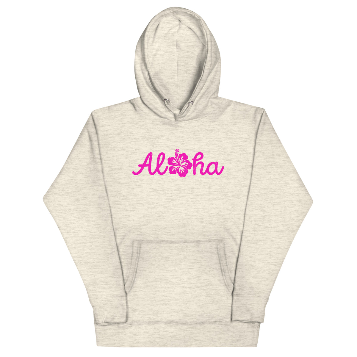 Aloha Hawaii Hibiscus Flower vintage graphic, printed on a SodaPop Cool hoodie.