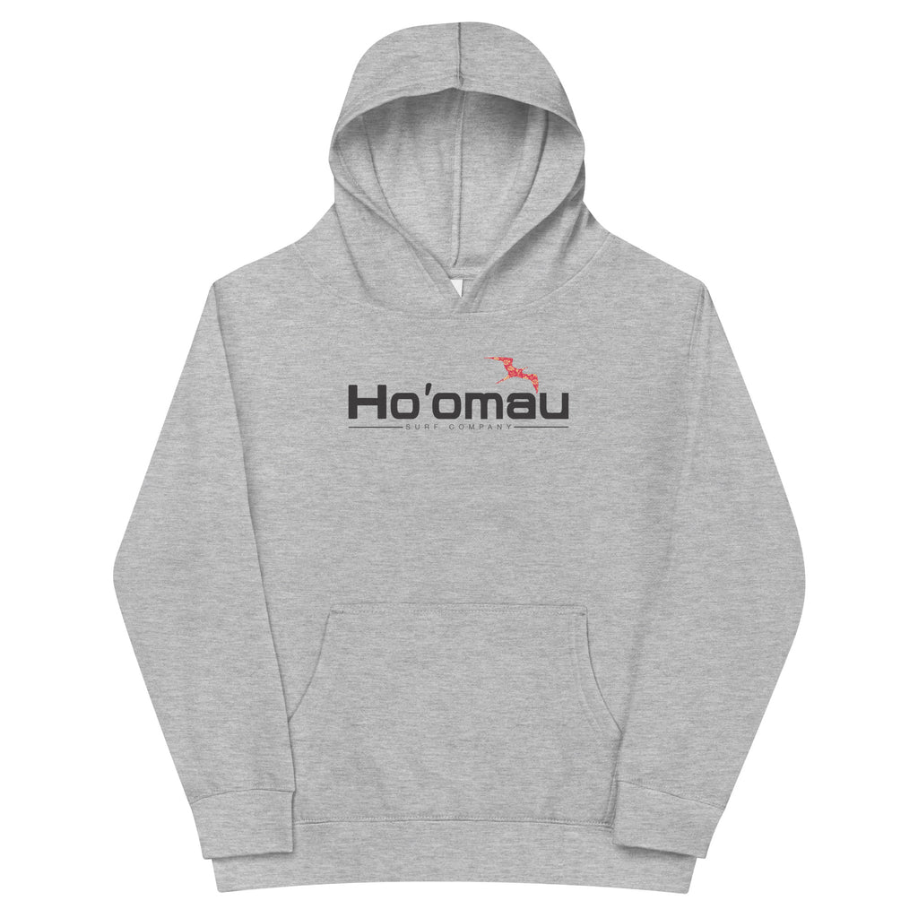 Ho'omau Surf Company Hawaii vintage graphic, printed on a SodaPop Cool kids hoodie.
