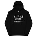 Aloha Hawaii Athletics 96712 vintage graphic, printed on a SodaPop Cool kids hoodie.