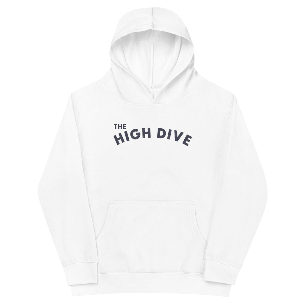 The High Dive vintage graphic, printed on a SodaPop Cool kids hoodie.