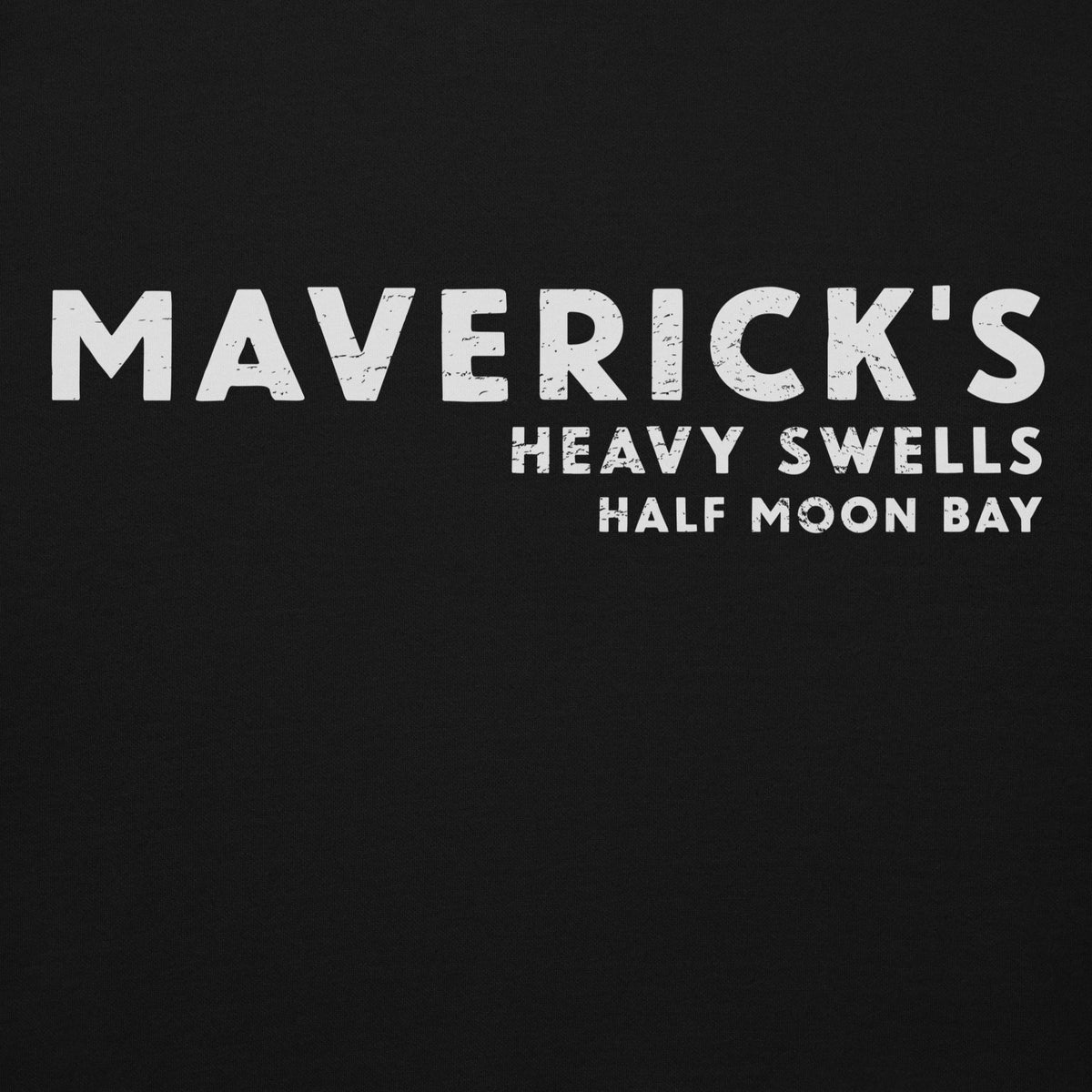 Maverick's Surfing California vintage graphic, printed on a SodaPop Cool hoodie.