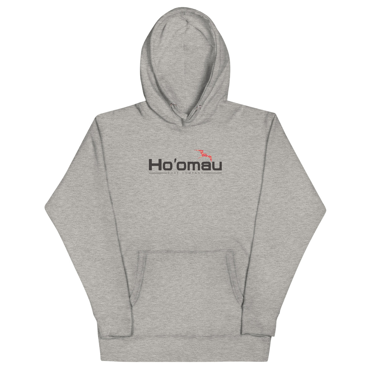 Ho'omau Surf Company Hawaii vintage graphic, printed on a SodaPop Cool hoodie.
