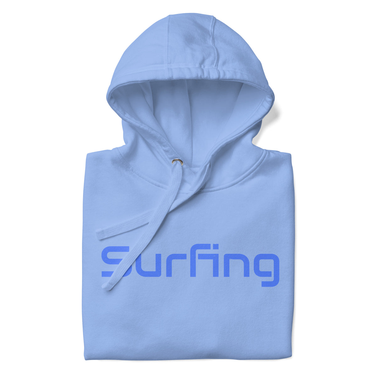 Surfing vintage graphic, printed on a SodaPop Cool hoodie.