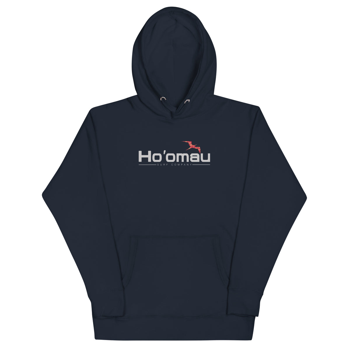 Ho'omau Surf Company Hawaii vintage graphic, printed on a SodaPop Cool hoodie.