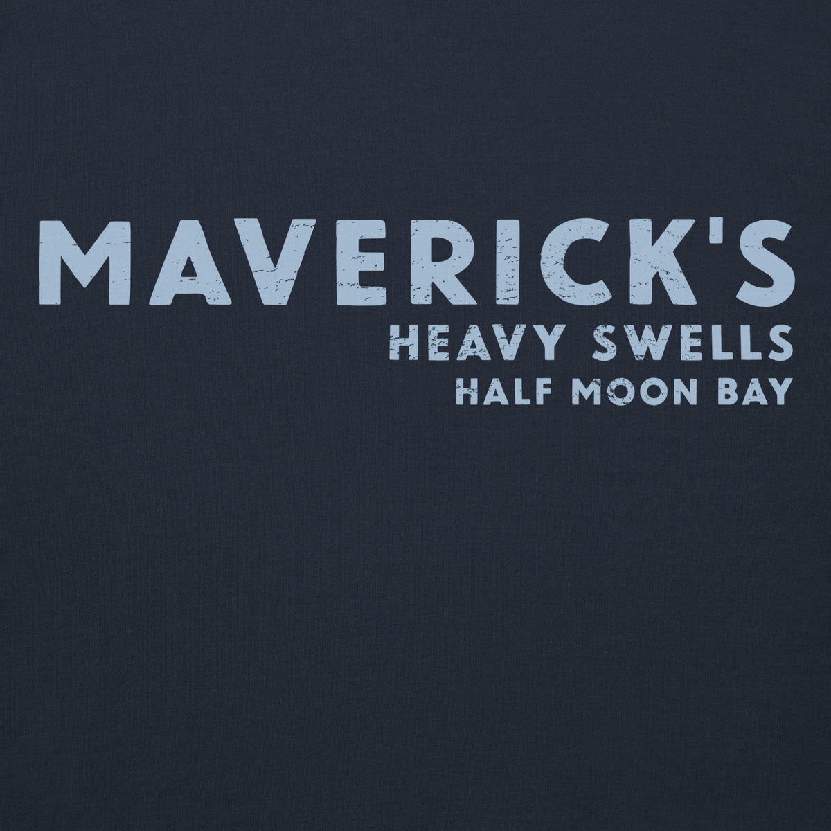 Maverick's Surfing California vintage graphic, printed on a SodaPop Cool hoodie.