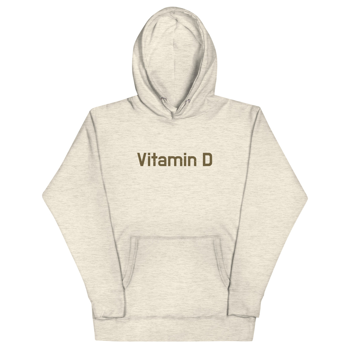 Vitamin D vintage graphic, printed on a SodaPop Cool hoodie.