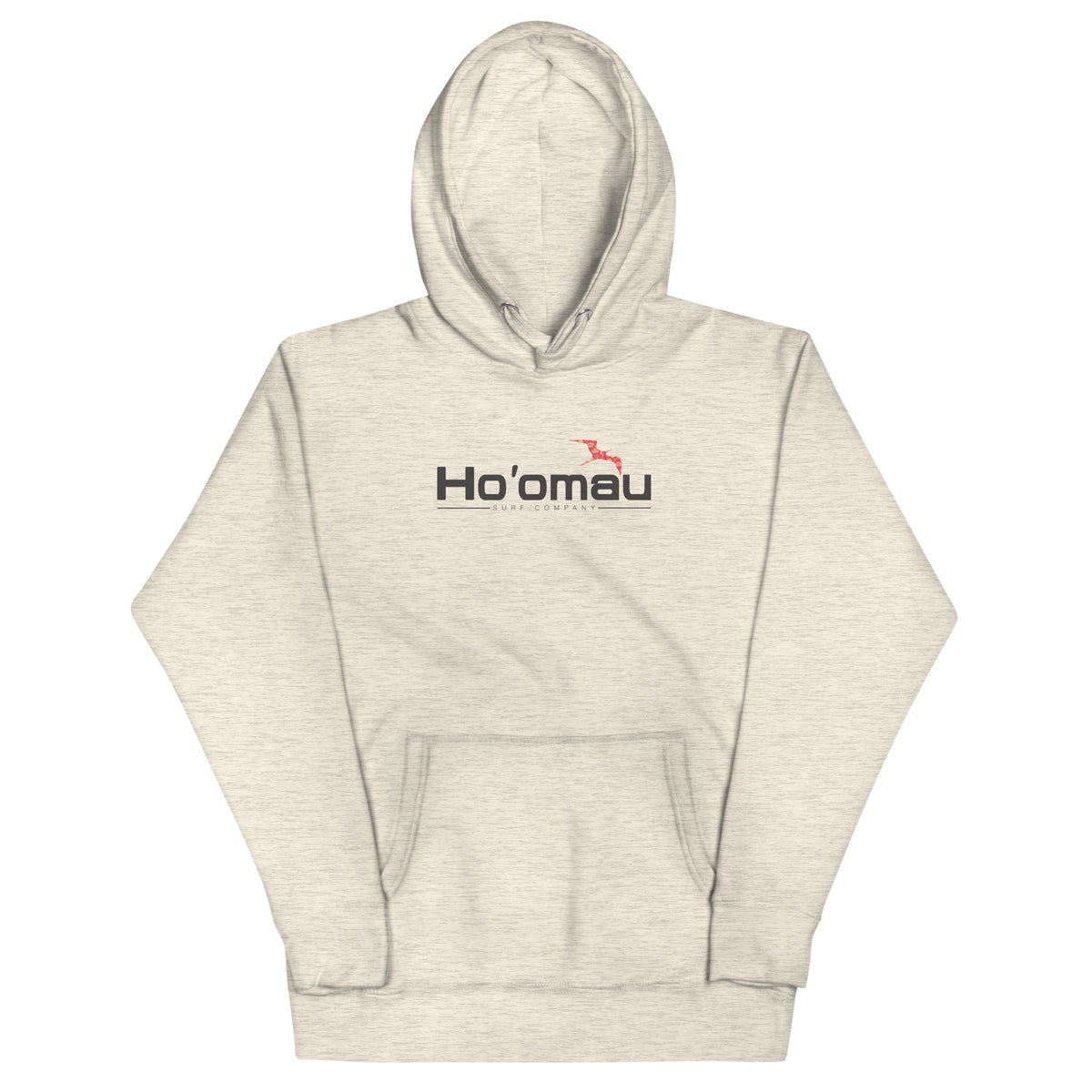 Ho'omau Surf Company Hawaii vintage graphic, printed on a SodaPop Cool hoodie.