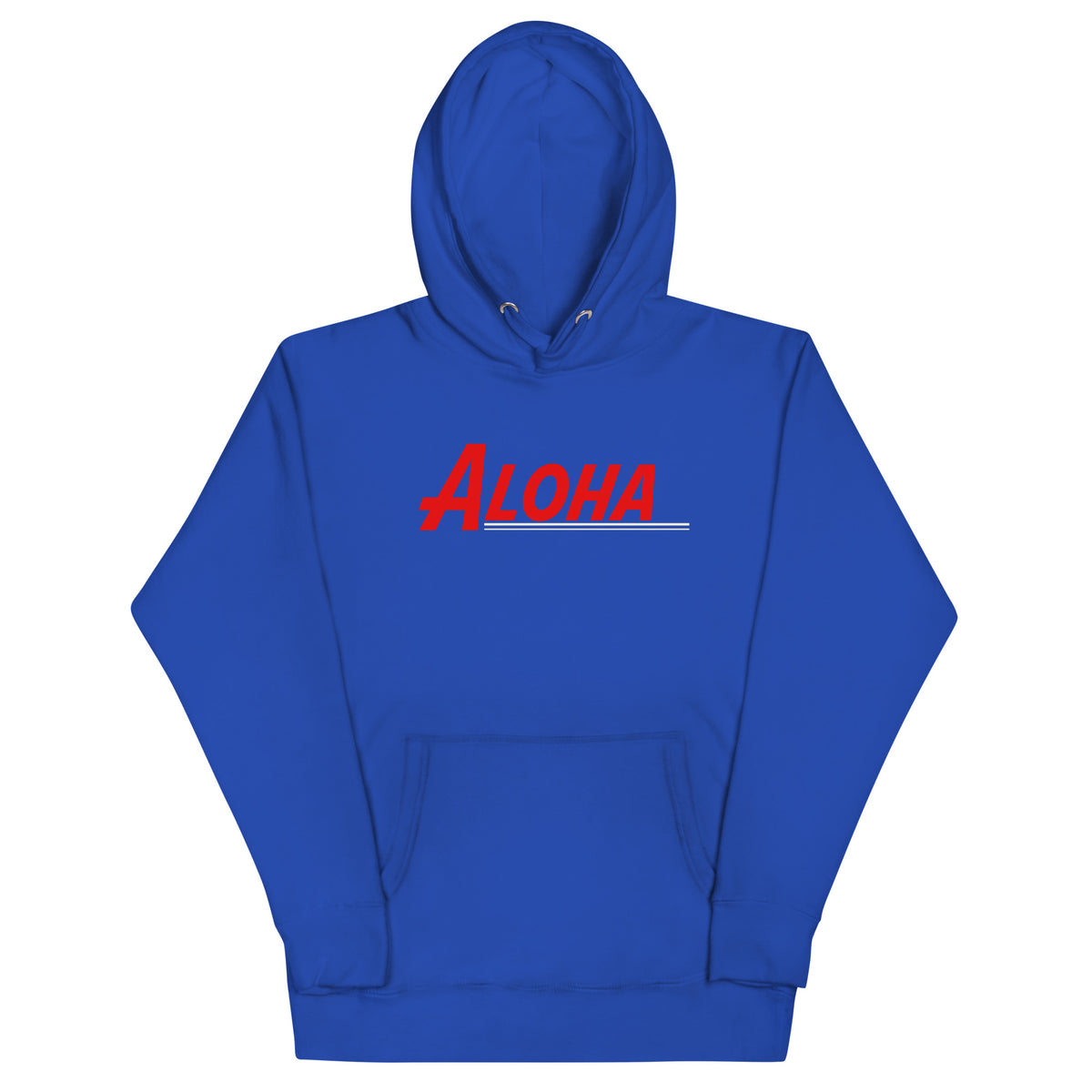 Aloha Hawaii Retro vintage graphic, printed on a SodaPop Cool hoodie.