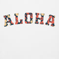 Aloha Hawaii Block vintage graphic, printed on a SodaPop Cool hoodie.
