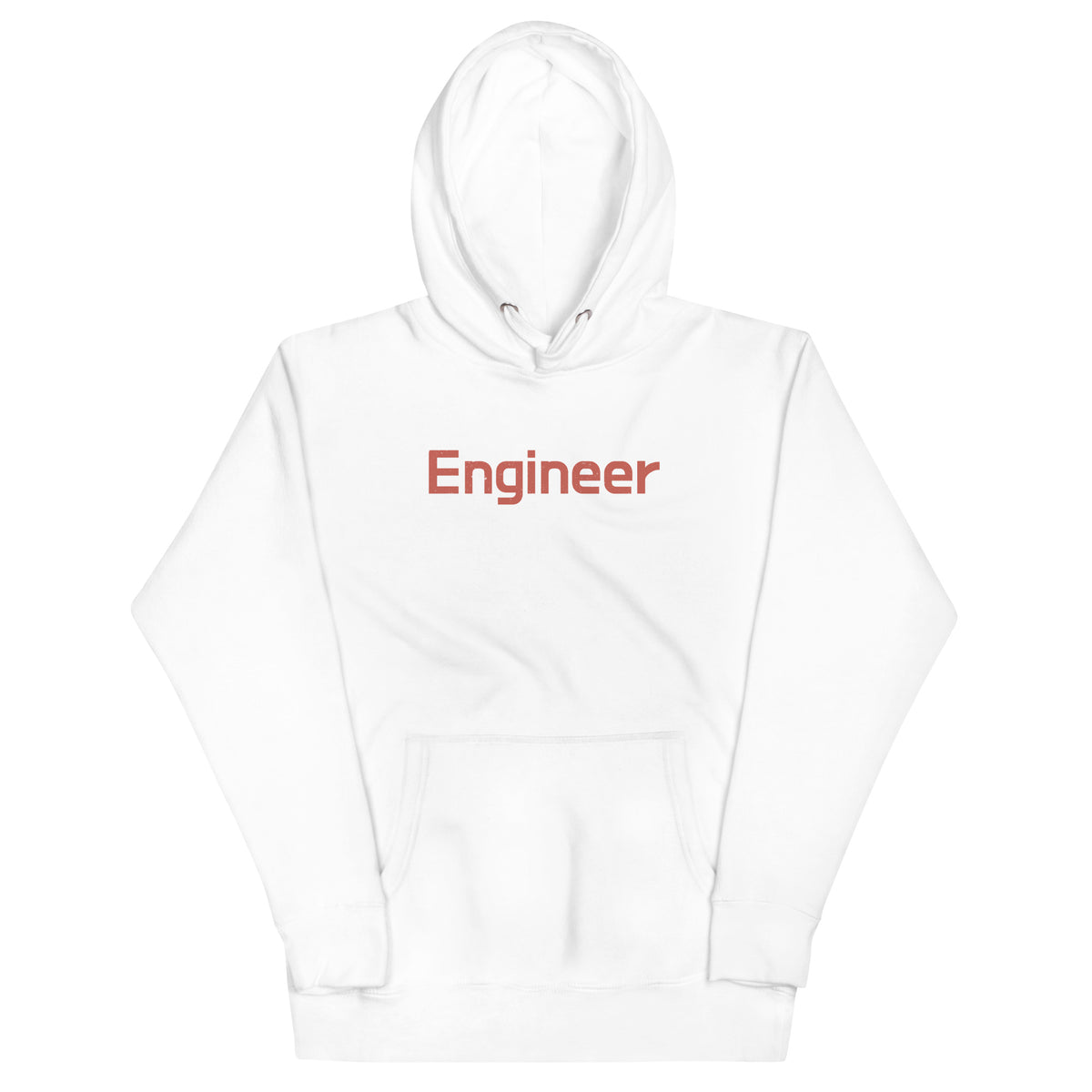 Engineer vintage graphic, printed on a SodaPop Cool hoodie.