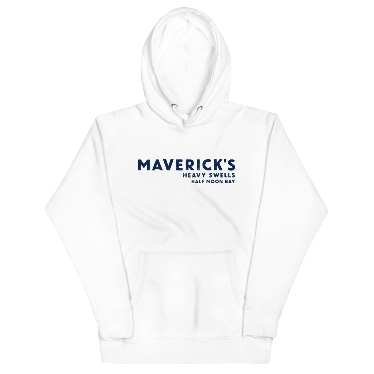 Maverick's Surfing California vintage graphic, printed on a SodaPop Cool hoodie.