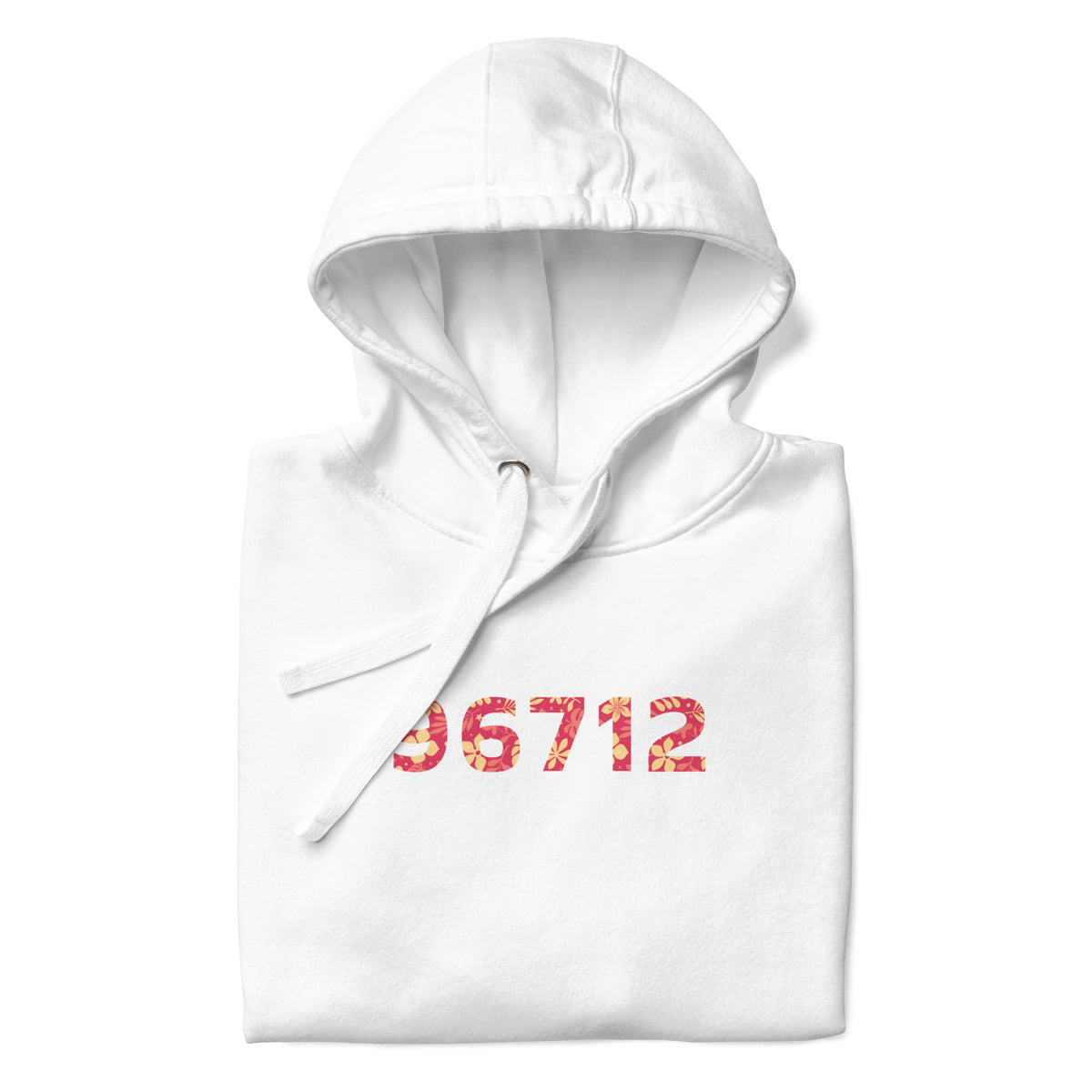 North Shore O'ahu Hawaii Zip 96712 vintage graphic, printed on a SodaPop Cool hoodie.