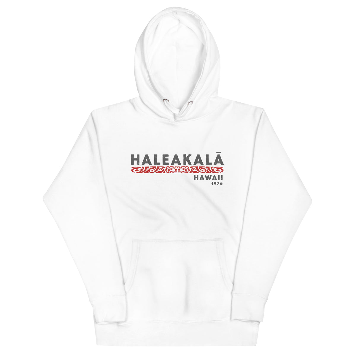 Haleakala Hawaii Park 1976 vintage graphic, printed on a SodaPop Cool hoodie.