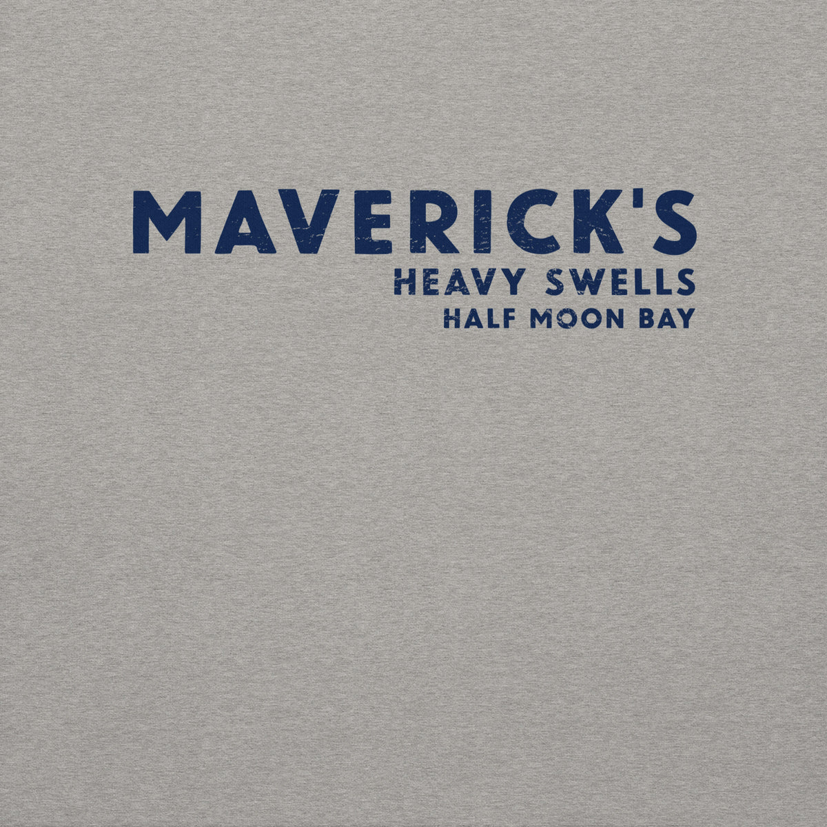 Maverick's Surfing California vintage graphic, printed on a SodaPop Cool crew sweatshirt.
