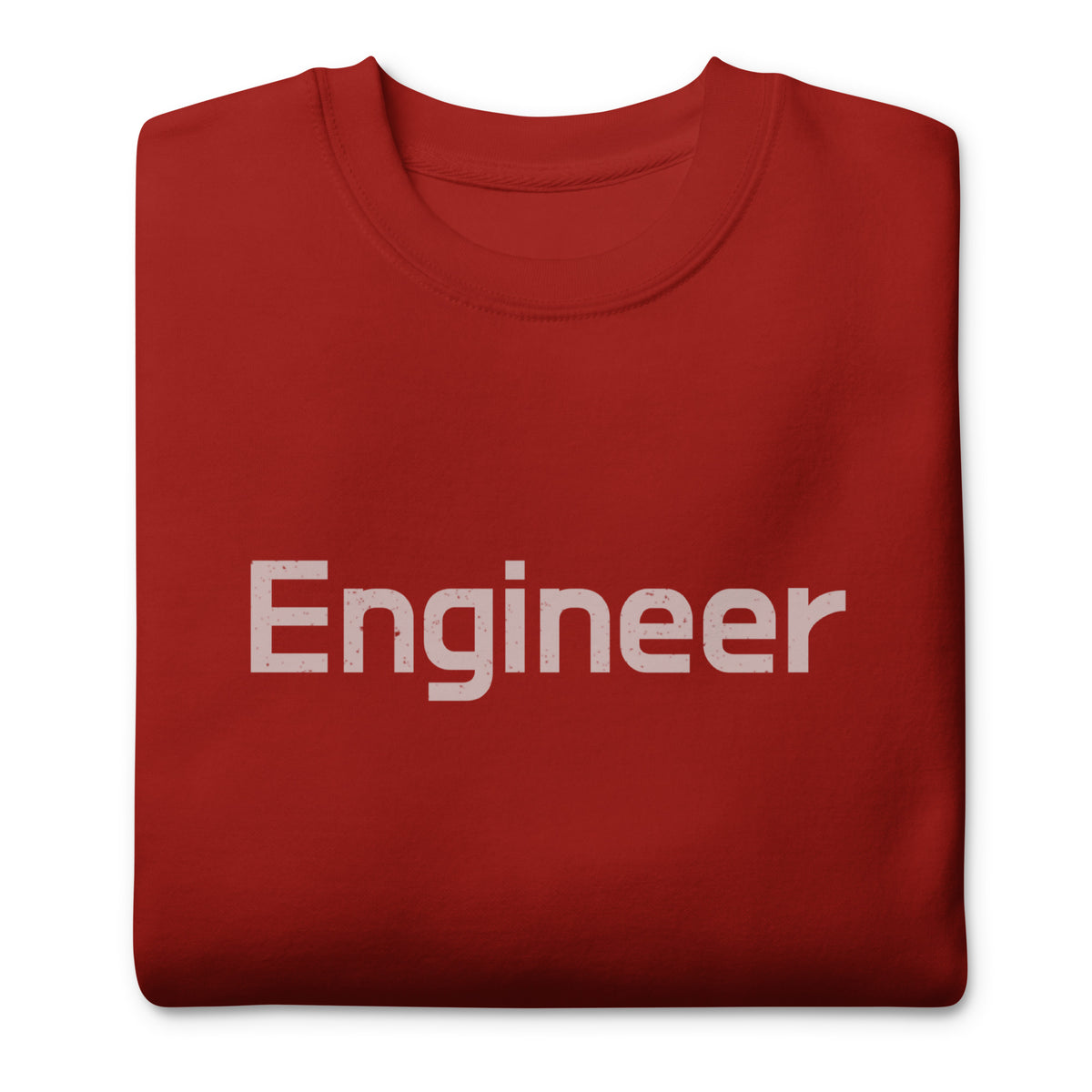 Engineer vintage graphic, printed on a SodaPop Cool crew sweatshirt.