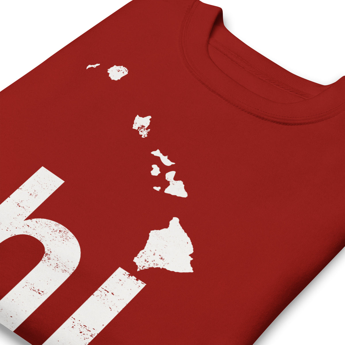 Aloha Hawaii Islands vintage graphic, printed on a SodaPop Cool crew sweatshirt.