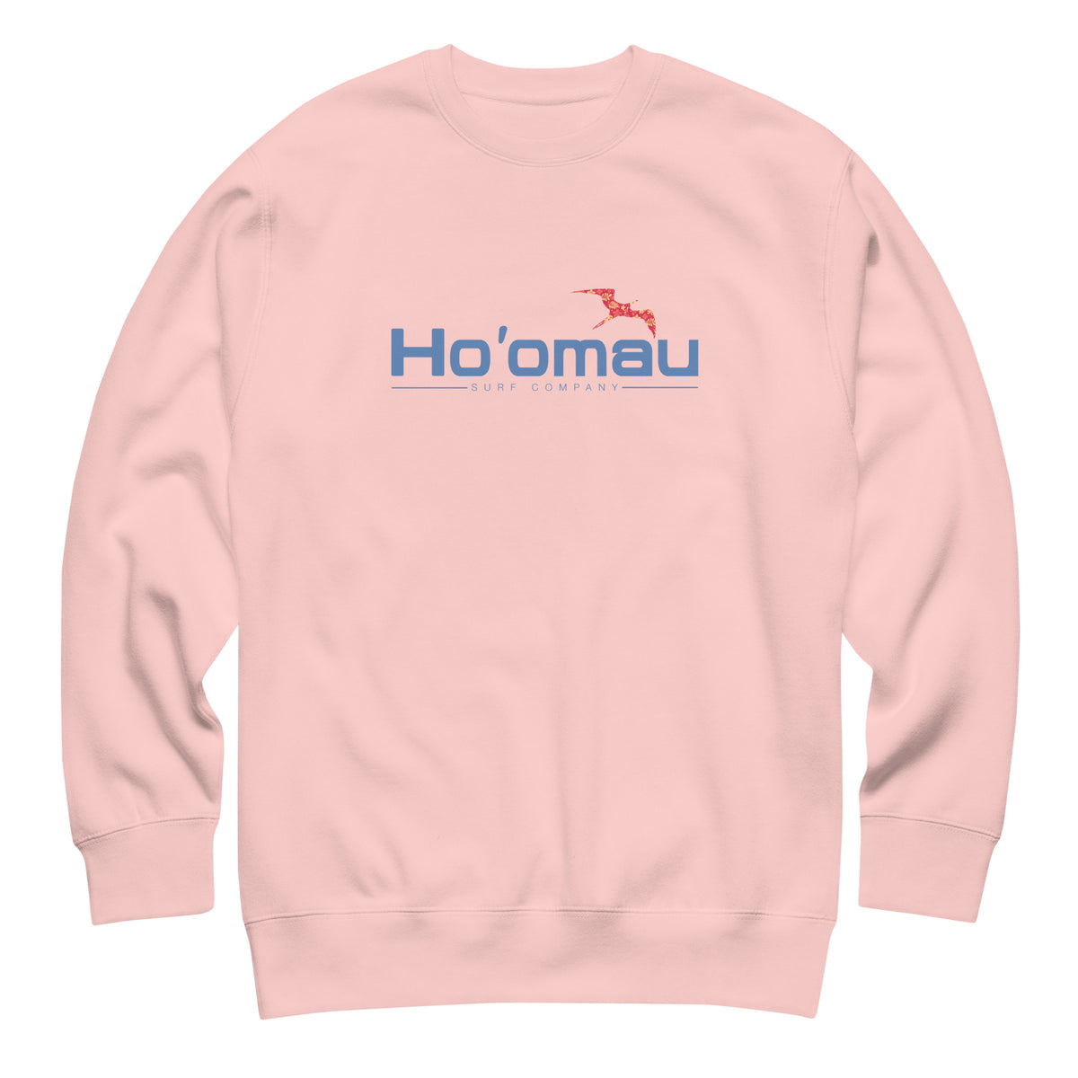 Ho'omau Surf Company Hawaii vintage graphic, printed on a SodaPop Cool crew sweatshirt.