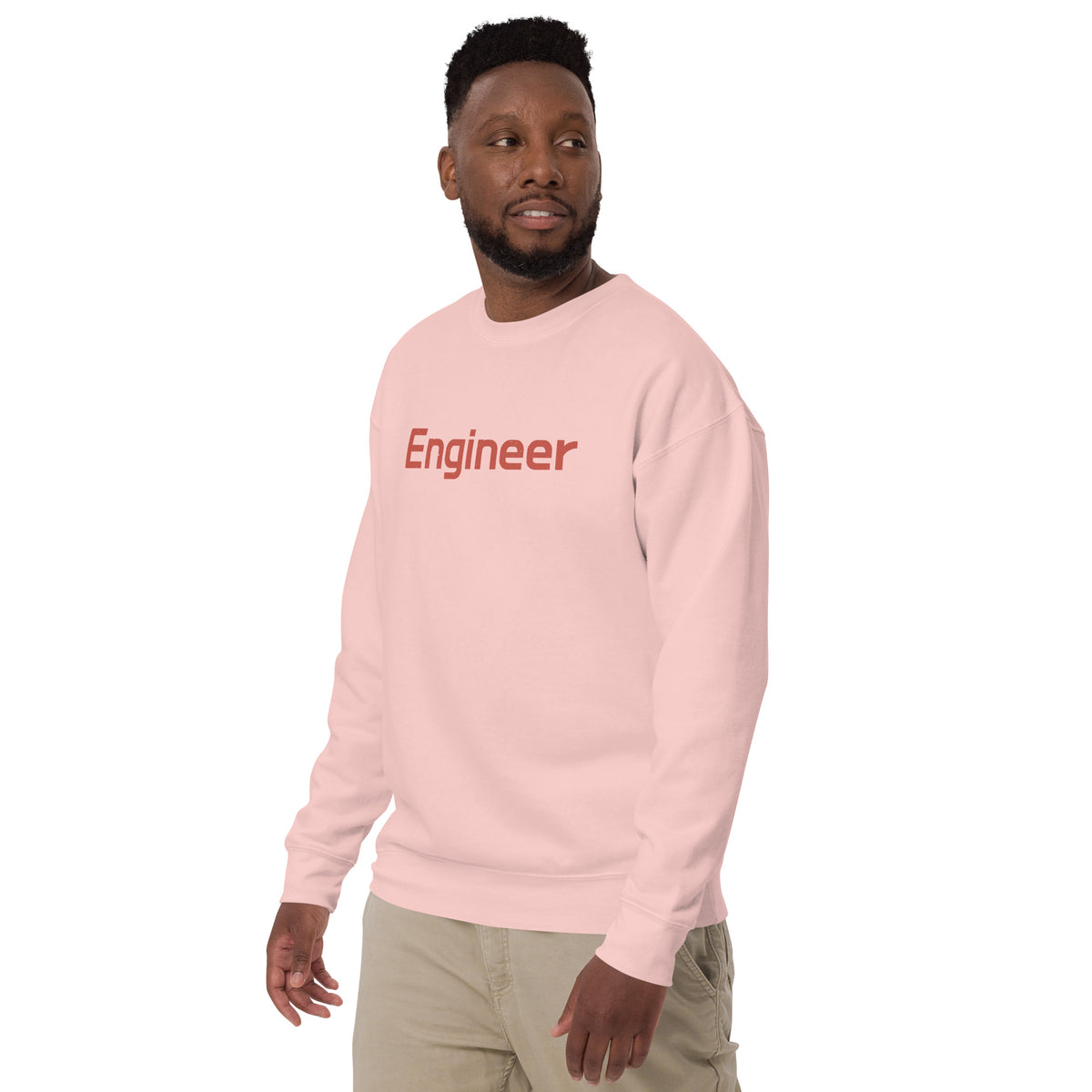 Engineer vintage graphic, printed on a SodaPop Cool crew sweatshirt.