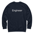 Engineer vintage graphic, printed on a SodaPop Cool crew sweatshirt.