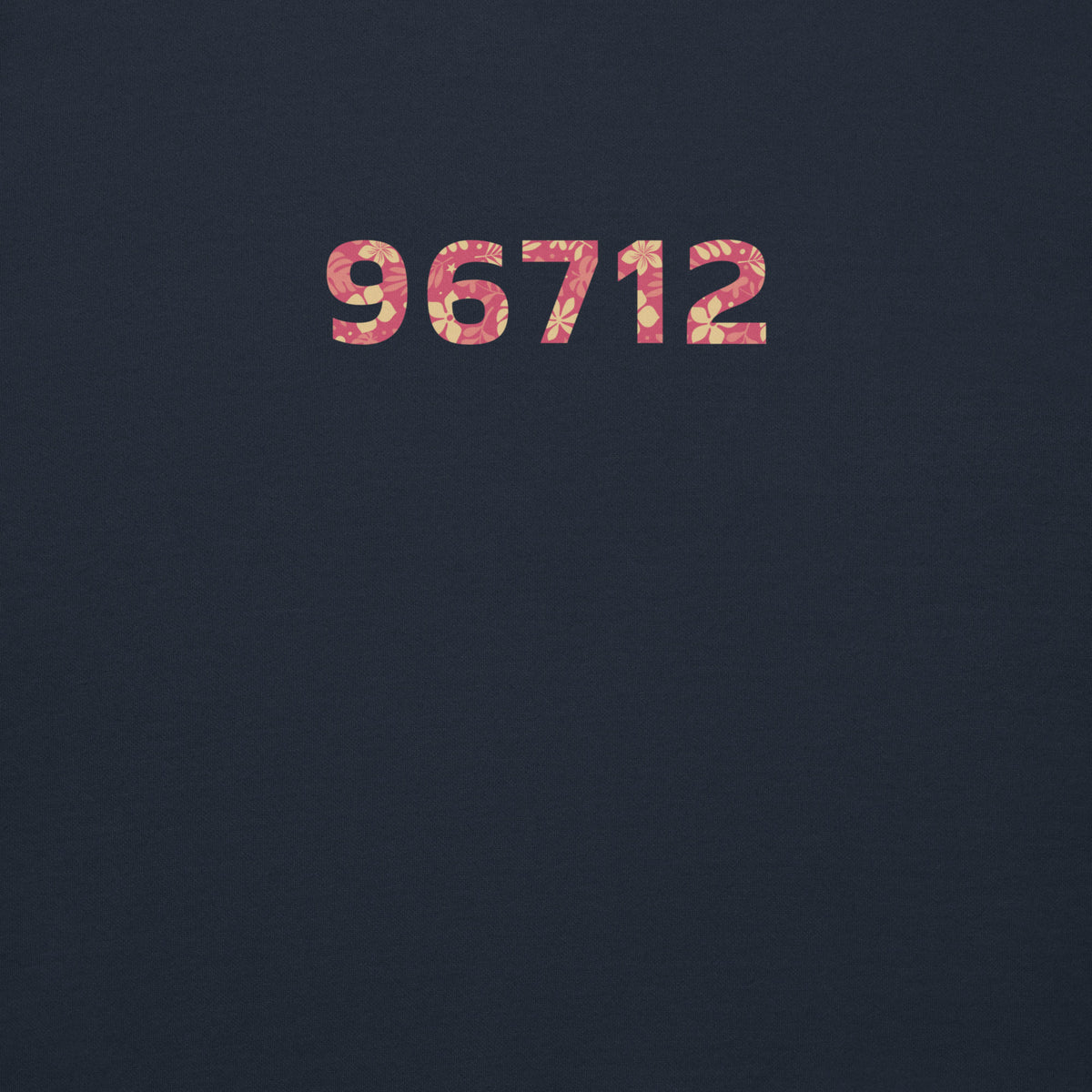 North Shore O'ahu Hawaii Zip 96712 vintage graphic, printed on a SodaPop Cool crew sweatshirt.