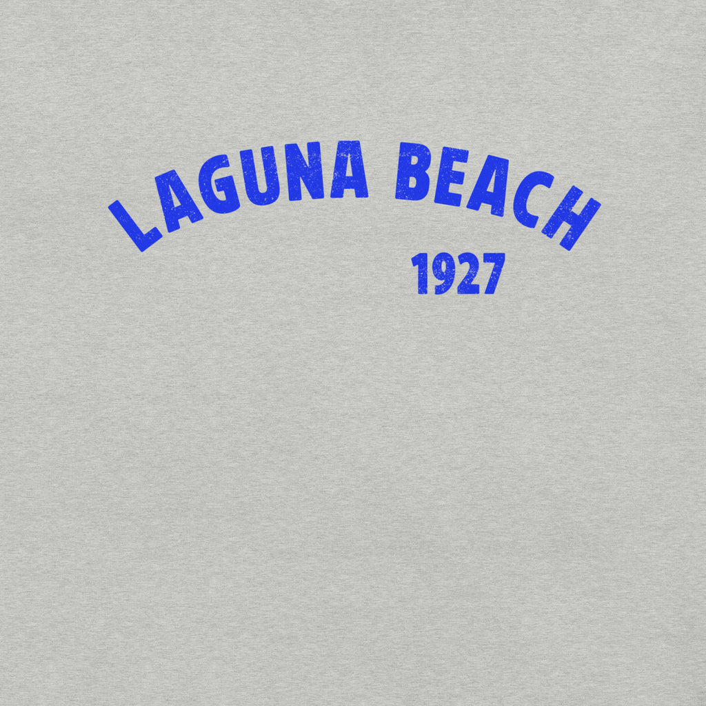 Laguna Beach 1927 California vintage graphic, printed on a SodaPop Cool t-shirt.