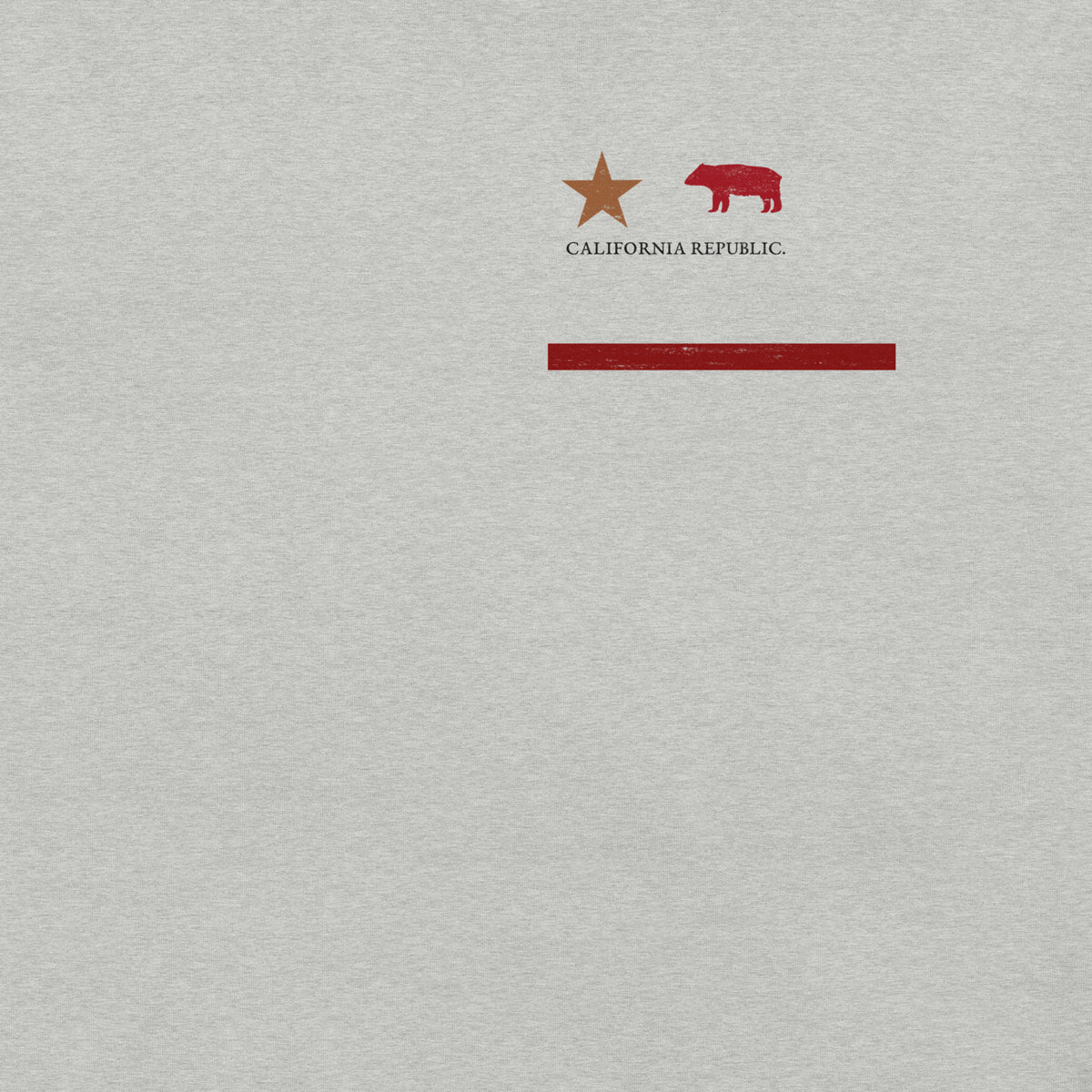 California Original Flag vintage graphic, printed on a SodaPop Cool t-shirt.