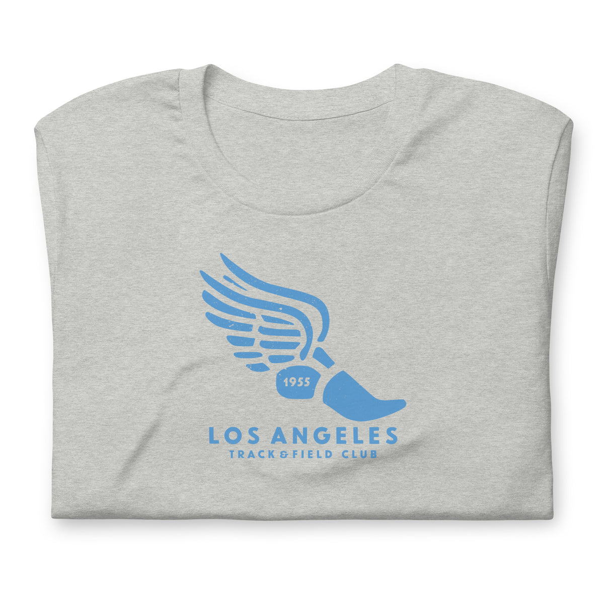 Los Angeles Track & Field 1955 California vintage graphic, printed on a SodaPop Cool t-shirt.