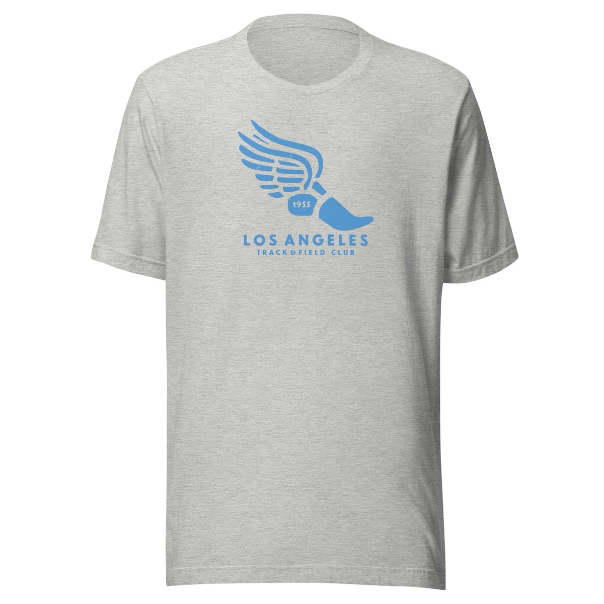 Los Angeles Track & Field 1955 California vintage graphic, printed on a SodaPop Cool t-shirt.