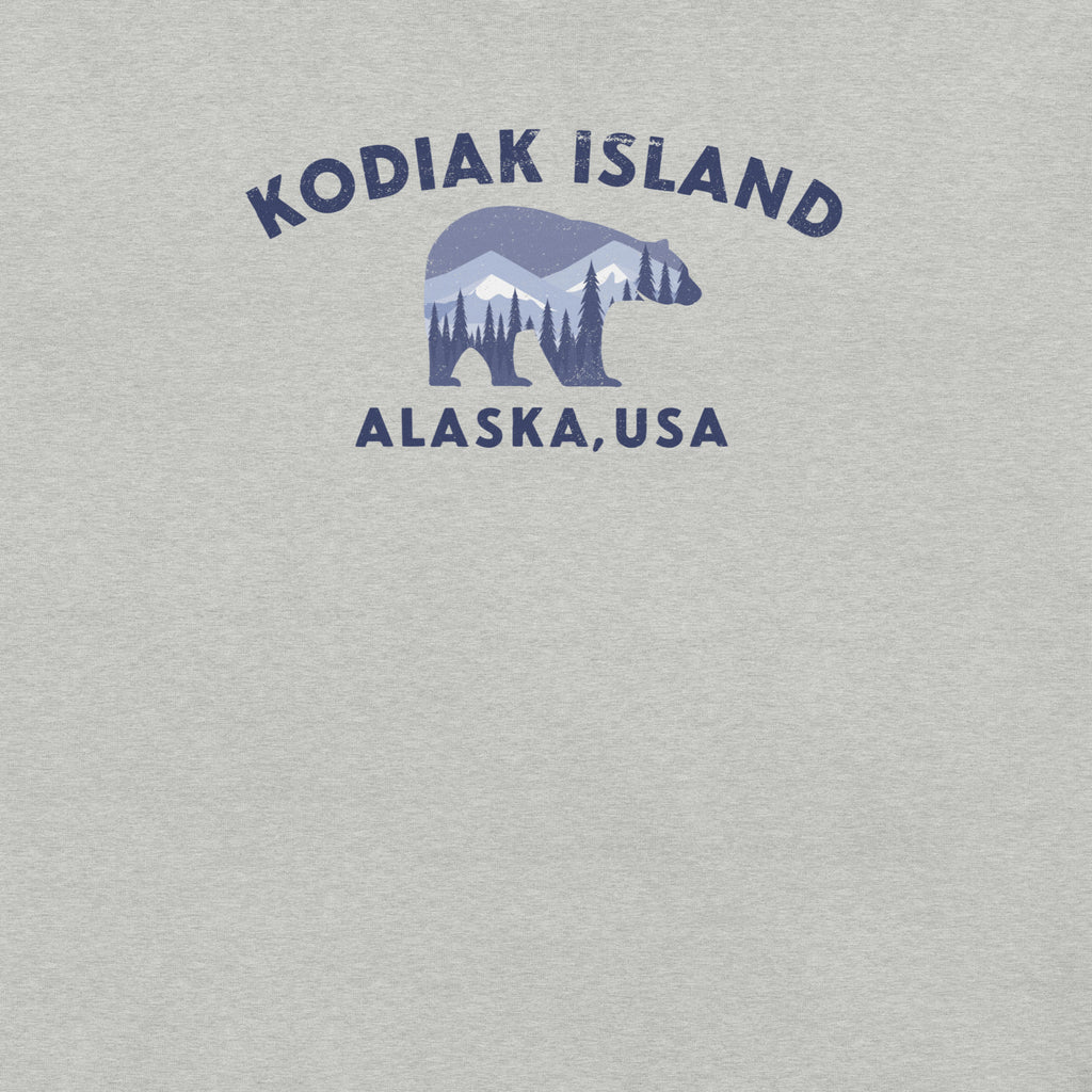 Kodiak Island Alaska Park Bear vintage graphic, printed on a SodaPop Cool t-shirt.