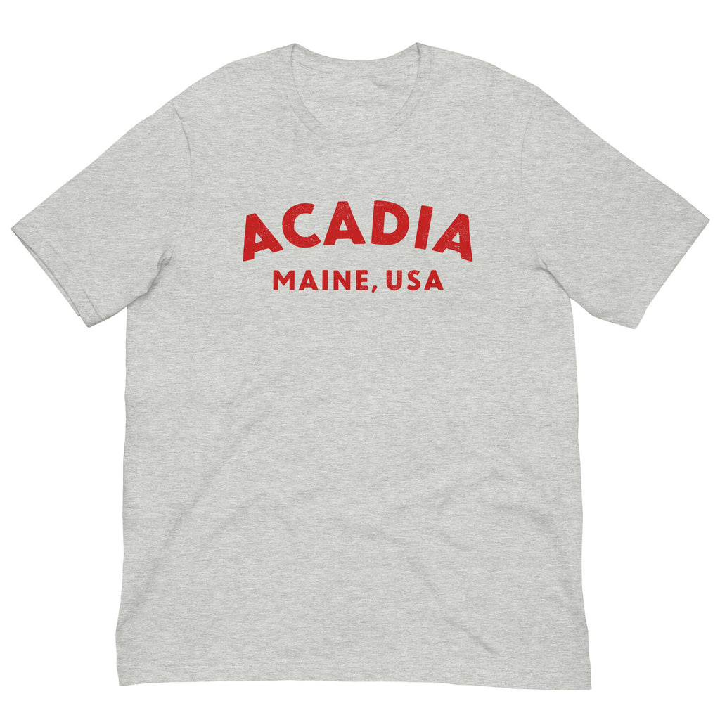 Acadia Maine Park vintage graphic, printed on a SodaPop Cool t-shirt.