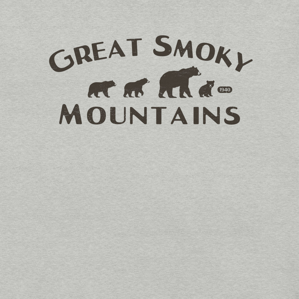 Great Smoky Mountains Park Bears vintage graphic, printed on a SodaPop Cool t-shirt.