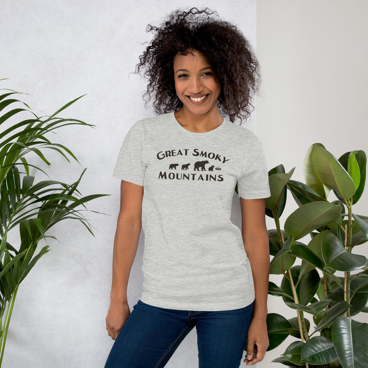Great Smoky Mountains Park Bears vintage graphic, printed on a SodaPop Cool t-shirt.