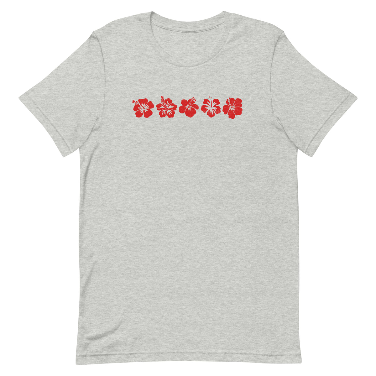 Aloha Hawaii Flowers vintage graphic, printed on a SodaPop Cool t-shirt.