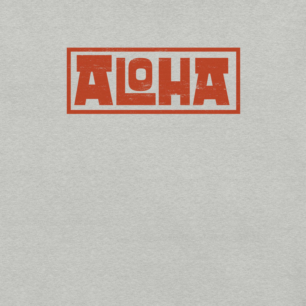 Aloha Hawaii Billboard vintage graphic, printed on a SodaPop Cool t-shirt.