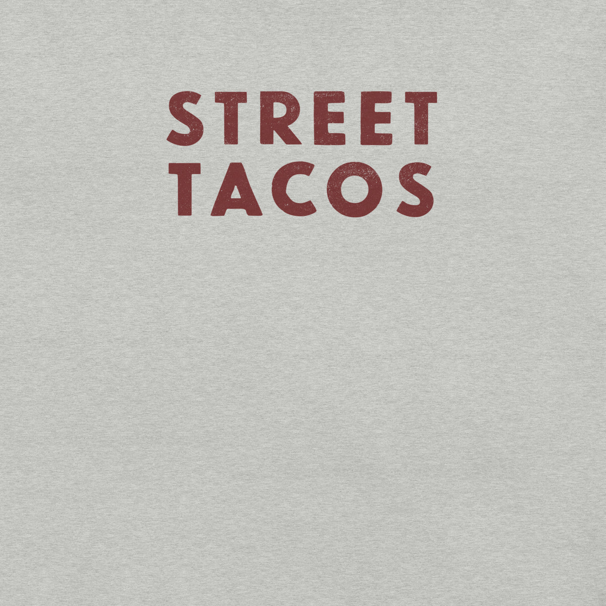 Street Tacos vintage graphic, printed on a SodaPop Cool t-shirt.