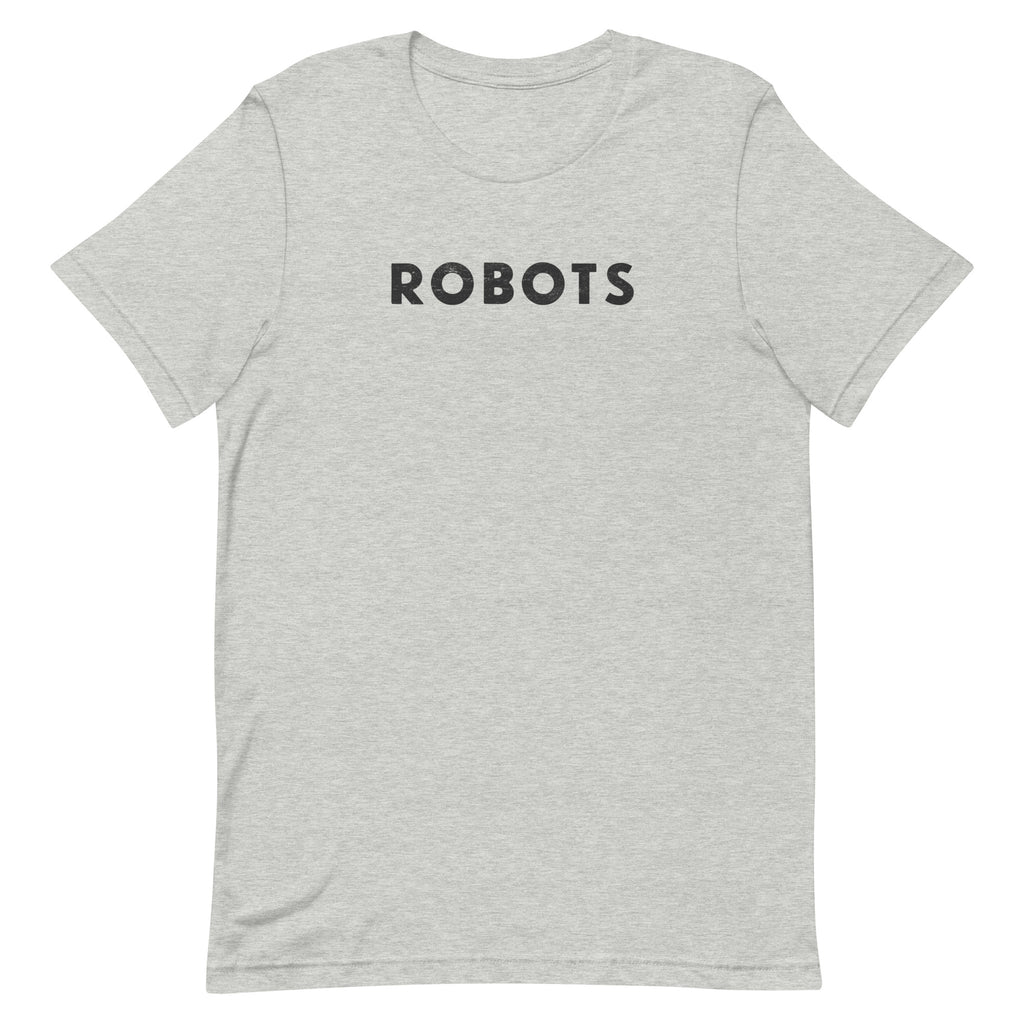 Robots vintage graphic, printed on a SodaPop Cool t-shirt.