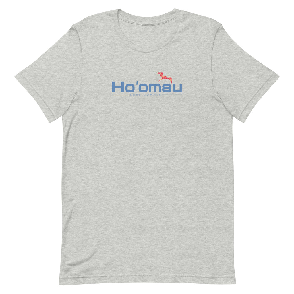 Ho'omau Surf Company Hawaii vintage graphic, printed on a SodaPop Cool t-shirt.