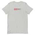 Three 3 Roosters Tree Farm Japan vintage graphic, printed on a SodaPop Cool t-shirt.