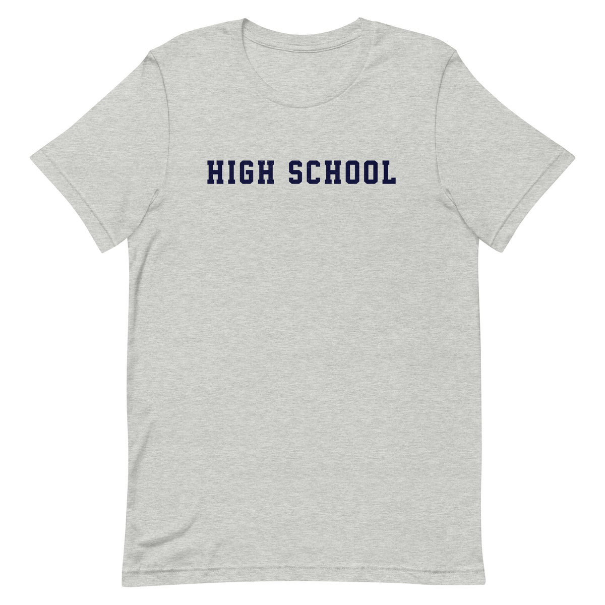 High School vintage graphic, printed on a SodaPop Cool t-shirt.