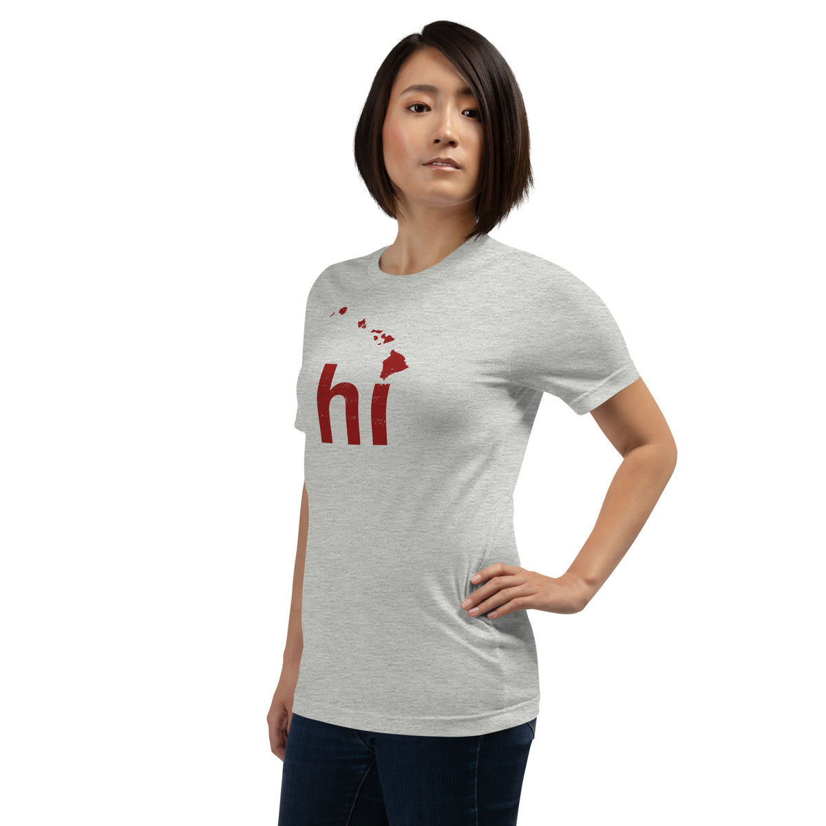 Aloha Hawaii Islands vintage graphic, printed on a SodaPop Cool t-shirt.