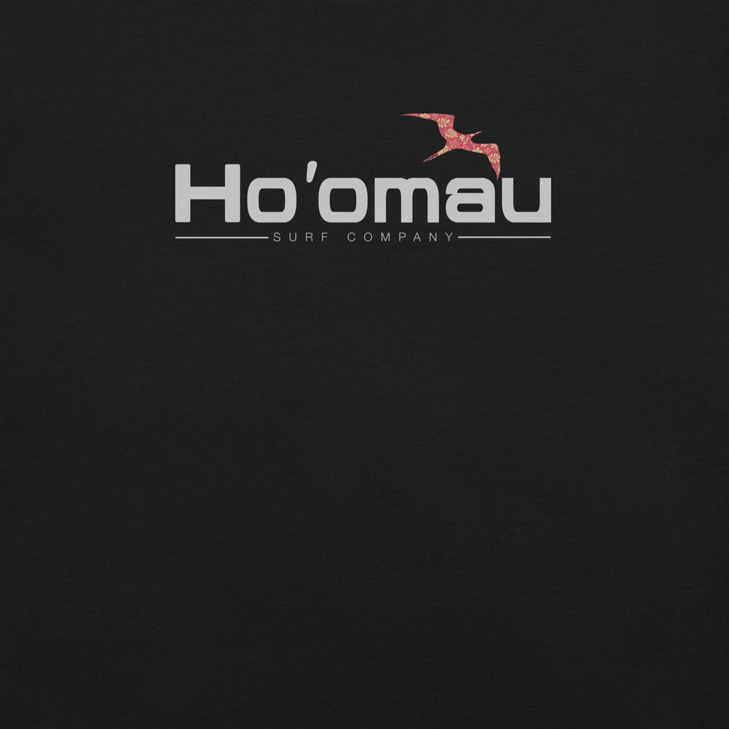 Ho'omau Surf Company Hawaii vintage graphic, printed on a SodaPop Cool t-shirt.