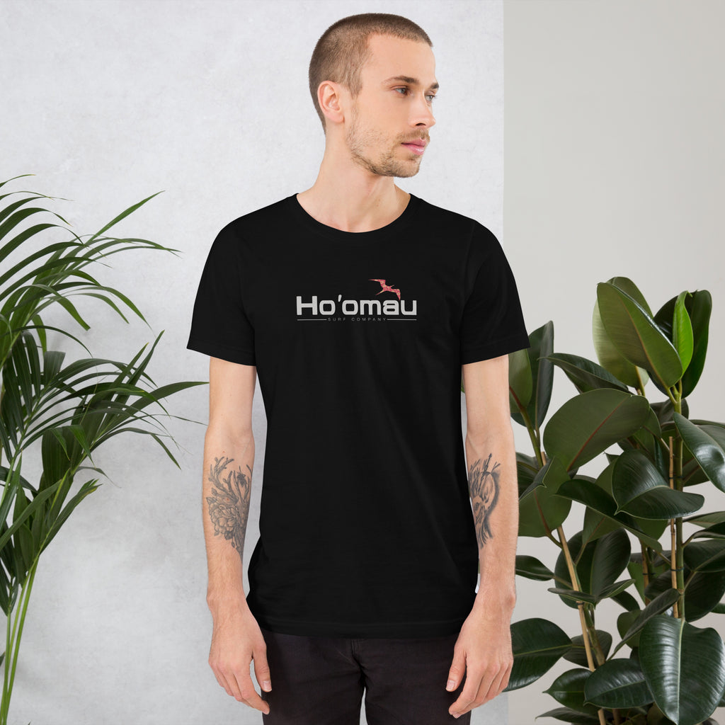 Ho'omau Surf Company Hawaii vintage graphic, printed on a SodaPop Cool t-shirt.