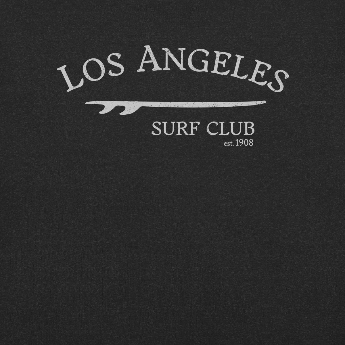 Los Angeles California Surf Club vintage graphic, printed on a SodaPop Cool t-shirt.