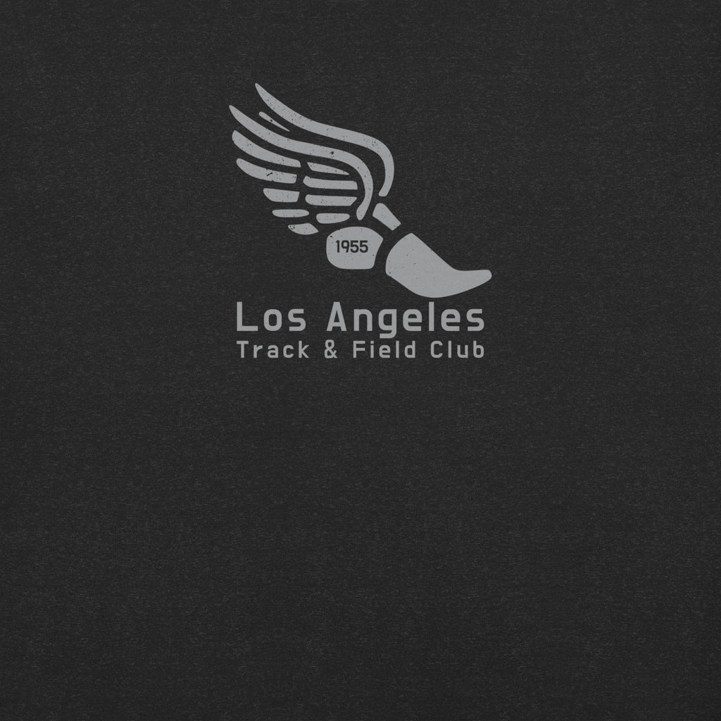 Los Angeles Track & Field 1955 California vintage graphic, printed on a SodaPop Cool t-shirt.